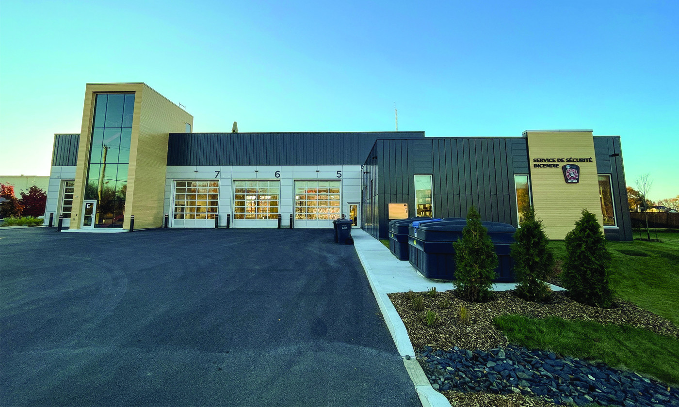 Nouvelle caserne de pompiers à Contrecoeur